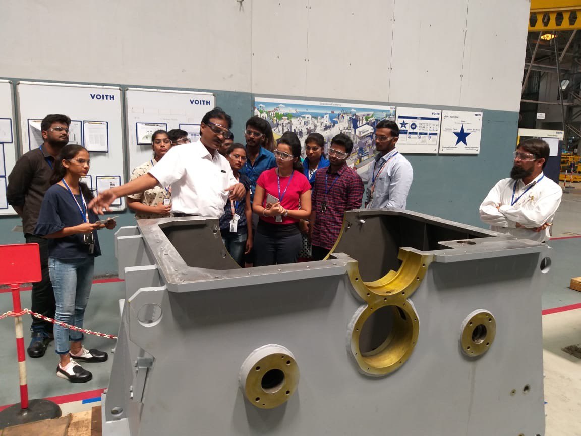 KL University Hyderabad Industrial Visit photo 5